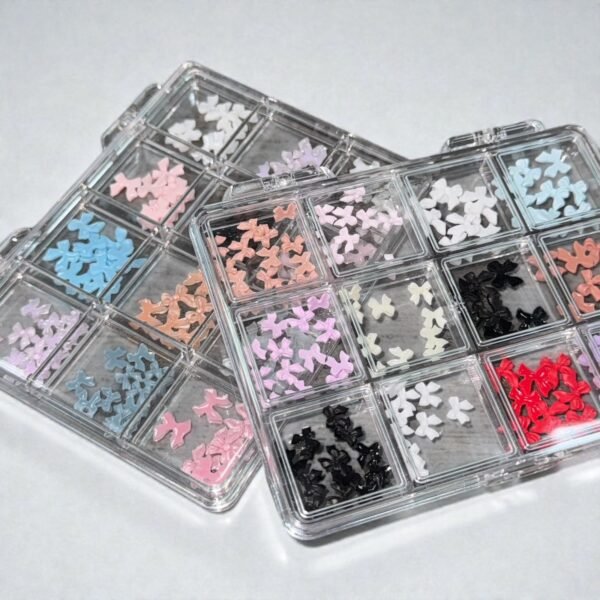 Decoração Charme De Unha Laço - Bella Rosa