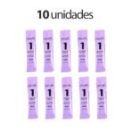 Kit com 10 Sachês 1 Transparent - Real Love