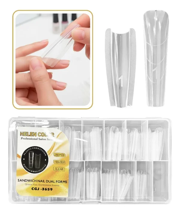 Molde Sandwich Bailarina 240 Pçs | 15 Tamanhos - Helen Color