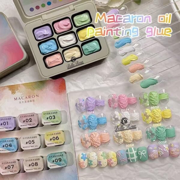 Paleta Gel Paint - Bella Rosa