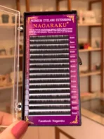 Cilios De Extensão 0.07D Mix 14Mm Cx Vinho - Dece Mars Hjm67Mix (8-14) - Imagem 2