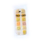 Kit Glitter Dourado 10pcs - Real Love