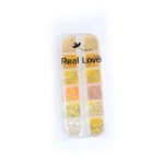 Kit Glitter Dourado 10pcs - Real Love