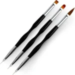 Kit Pincel Ponta Dupla - Shop Das Unhas