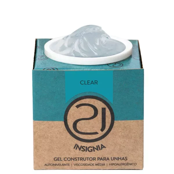 Gel Construtor Clear Insignia 34G - Nails 21