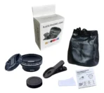 Lente Macro Aumento Para Celular Phone Lens 0.45x - Imagem 2