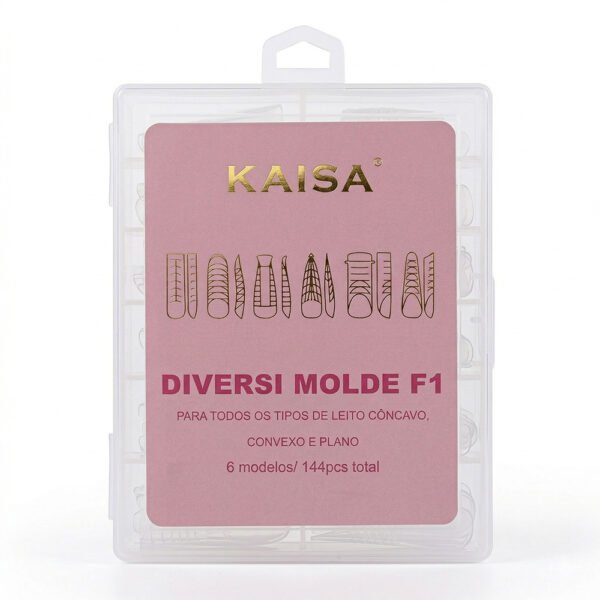 Molde Diversi 6 Em 1 Transparente 144pcs - Kaisa