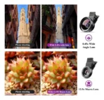 Lente Macro Aumento Para Celular Phone Lens 0.45x - Imagem 4