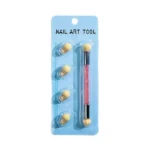 Kit Pincel Esfumador - Nail Art