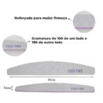 Lixa Abrasiva 100/180 - O.P.I - Imagem 2