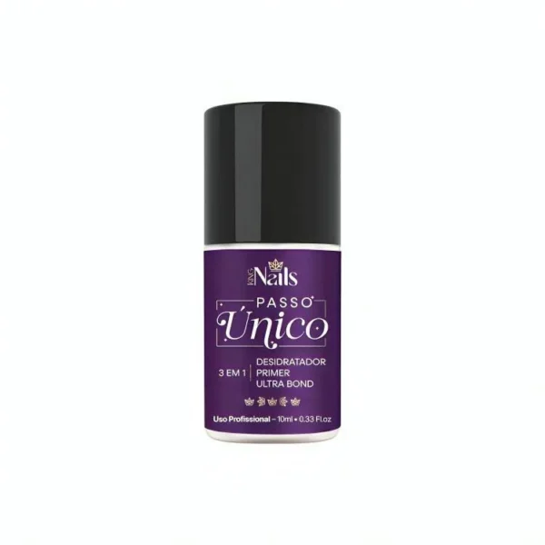 Preparador Único 3 em 1 - 10ml - King Nails