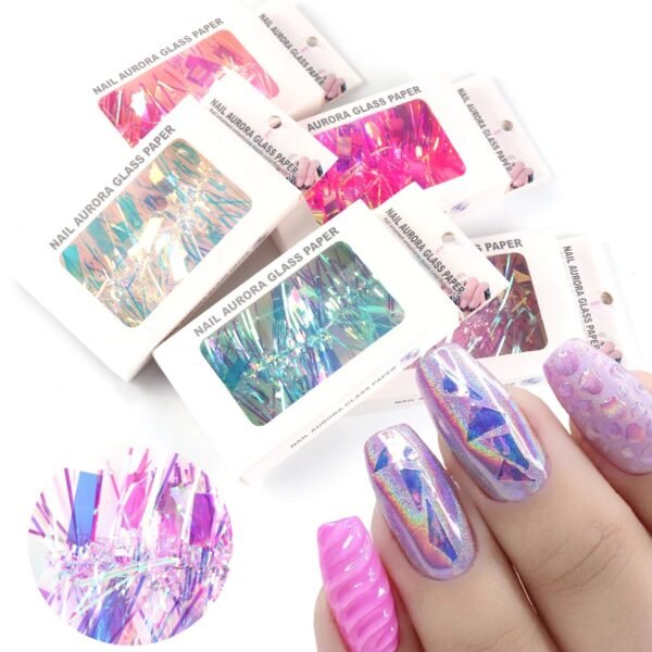 Papel Aurora Decoração - Nail Aurora