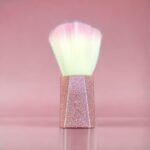 Pompom Espanador Rosa Glitter G - Bella Rosa