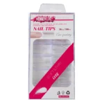 Tips Vamp Transparente  Quadrada 100Pcs - Honey Girl