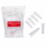 Pacote Tips Extra Longa Bailarina Transparente 500pcs (RZJ-1567) - Helen Color