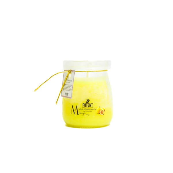 Vela De Massagem Maracuja 70g - Potent