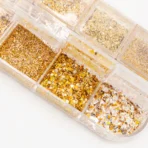 Kit Glitter Dourado 10pcs - Real Love - Imagem 4