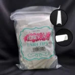 Pacotão Tips Bailarina Leitosa 600Pcs - Honey Girl - Imagem 2