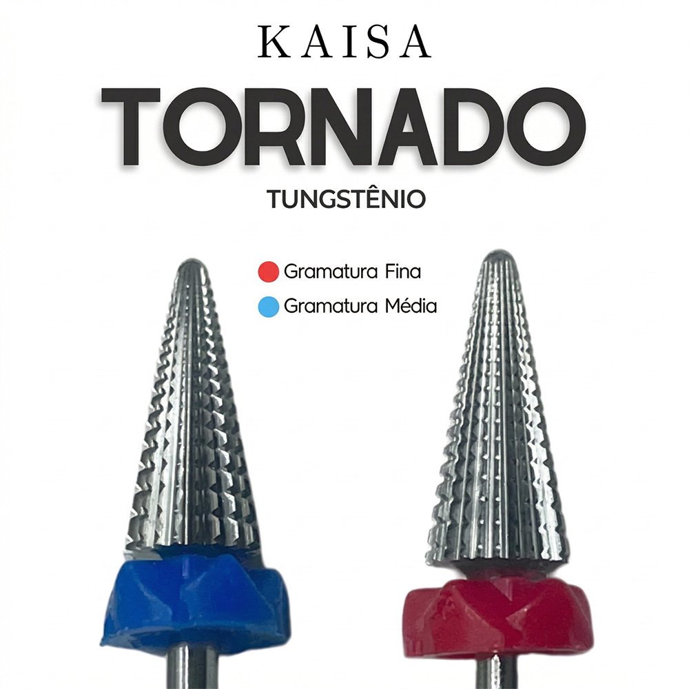 777a249227436f4277e0a2cee3c92afa.jpg Broca Tornado Conica - Kaisa - Imagem 1