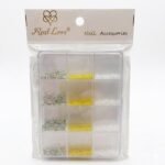 Charme de Unha Meia Perola / Strass - Real Love