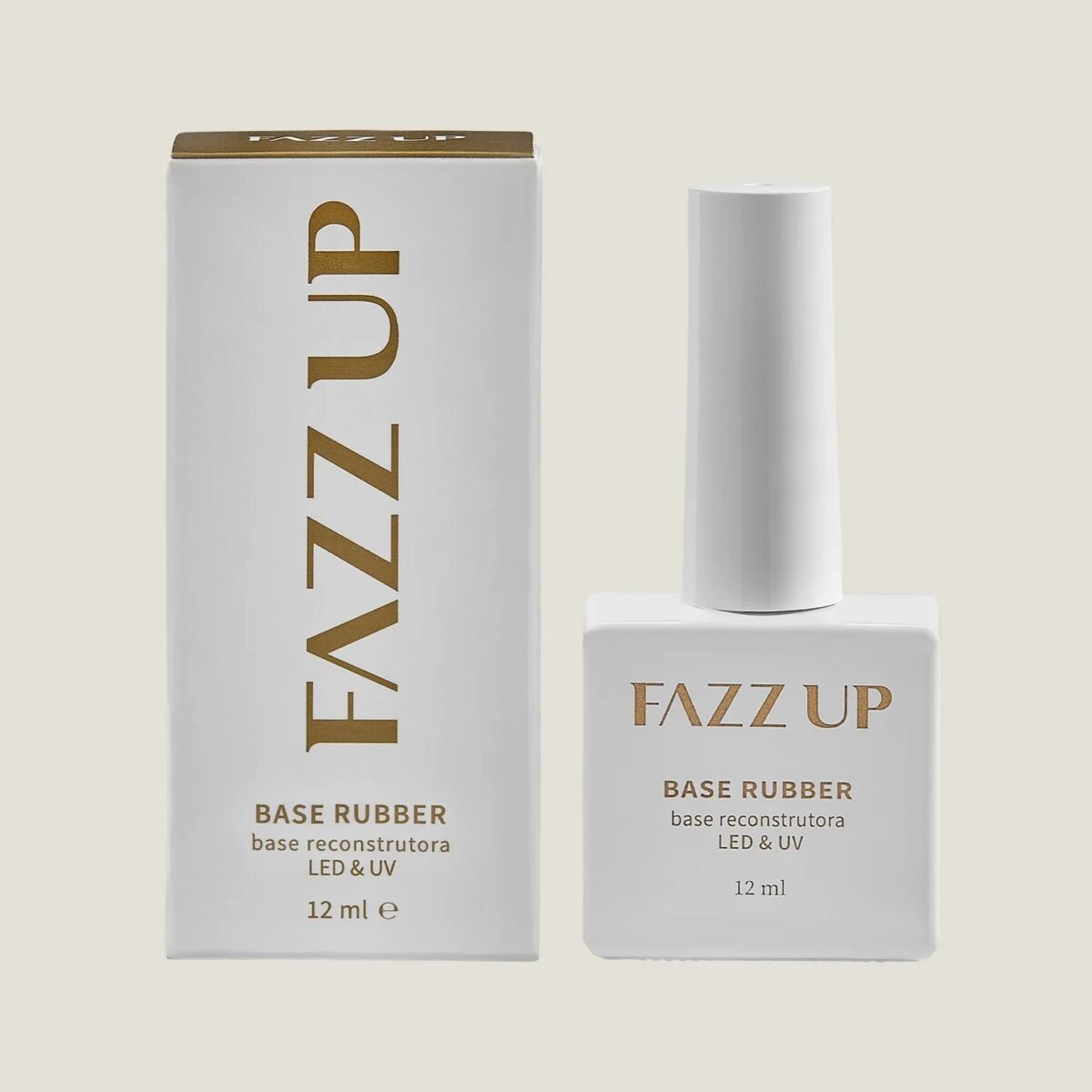 Base Rubber Incolor  12 ml - Fazz Up - Imagem 3