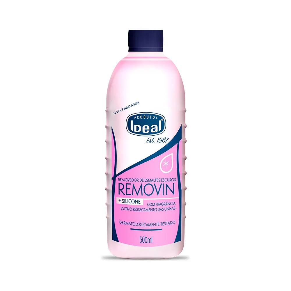 f23be725023b9c5778ae2311a50c2489.webp Removedor De Esmalte Removin 500Ml - Ideal - Imagem 1