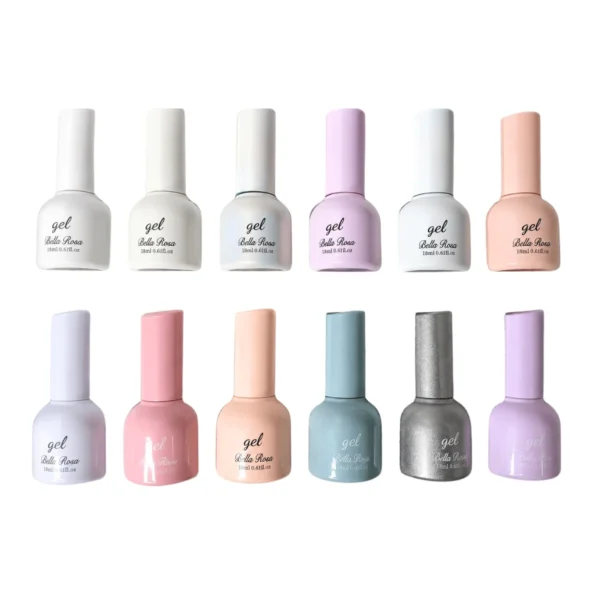 Kit Esmaltes Wonder Perolado 12 Cores - Bella Rosa