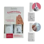 Kit Esmalte em Gel Branco e Renda Francesinha 10G - Beltrat