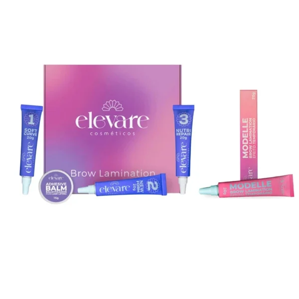 Kit Brow Lamination Lash Lifiting + Modele  20g - Elevare