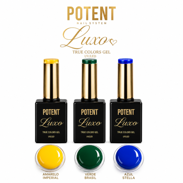 Esmalte em Gel Luxo Brasil 10ml - Potent