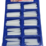Tips Extra Longa Curvatura C Leitosa  100pcs - Real Love