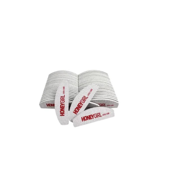 Kit 20 Lixa Mini Abrasiva 100/180 - Honey girl