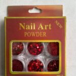 Glitter Vermelho Powder - Nail Art