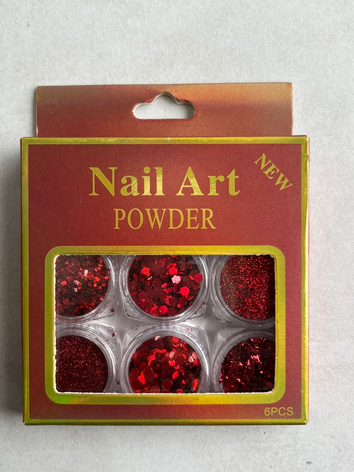 1dc023801be0e5072279c0ad9f84c5d9.jpeg Glitter Vermelho Powder - Nail Art - Imagem 1