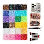 Kit de 24 Strass Coloridos - Honey Girl