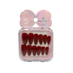 Unha Postiça Almond Efeito Magnético 12pcs - Bella Rosa