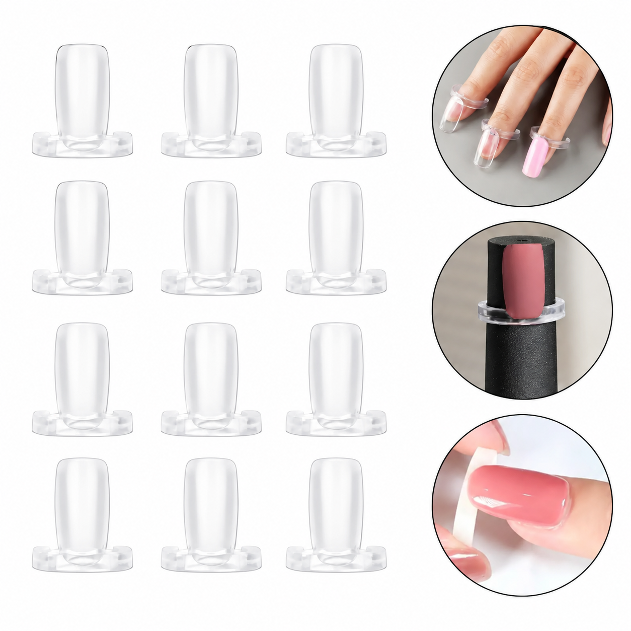 457a77a5ae1318a12ec262a7cda373b0.png Mostruário De Esmalte Anéis Transparente - Imagem 1
