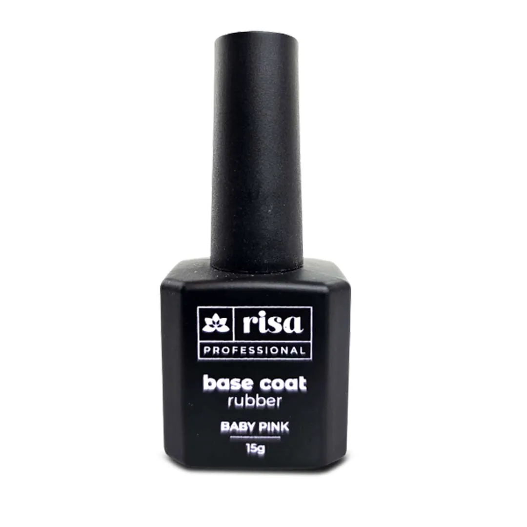 4f6f8790d5213dc930ea39e6292064cb.webp Base Coat Rubber Baby Pink 15G - Risa - Imagem 1
