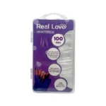 Unha Postiça Almond Fosca 120 Tips - Real Love