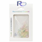 Charme De Unha Borboletas Crystal  - Real Love