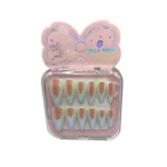 Unha Postiça Almond Furta Cor 12pcs - Bella Rosa