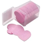 Algodão Prensado Rosa Formato Coração - Dafu