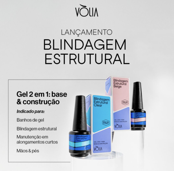 Gel 2 em 1 Blindagem Estrutural - Volia