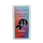 Soft Gel Tips Sorriso Bailarina Transparente 504Pcs - Helen Color