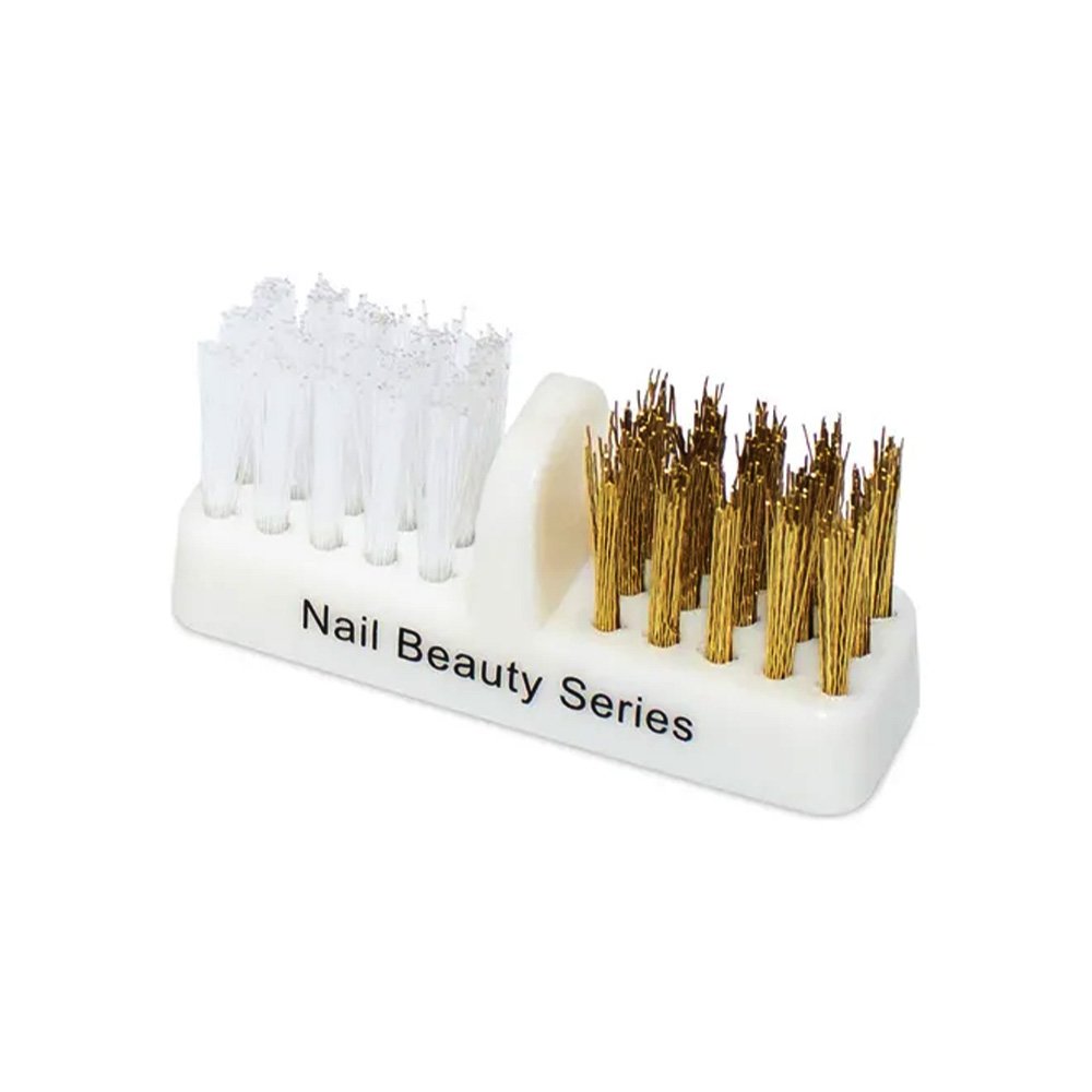 8c0281a65a70483f8ba5ec2821edbc0b.jpg Escovinha de Aço Para Limpeza de Brocas Pinceis Unhas - Imagem 1