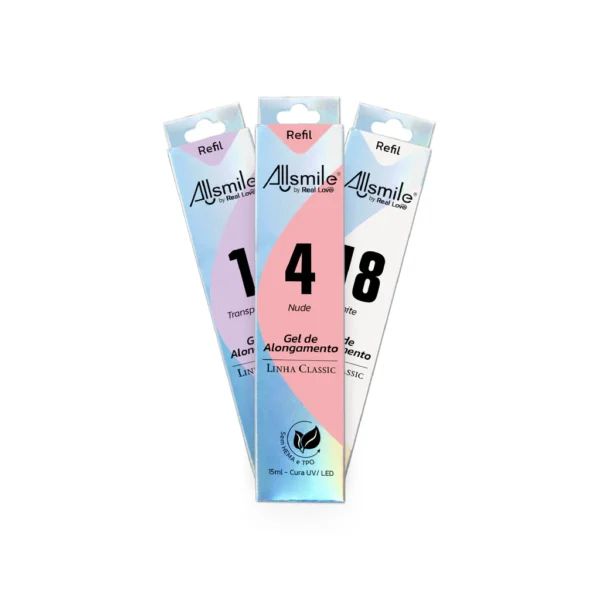 Sachê em Gel  Linha Classic Allsmile 15ml   - Real Love