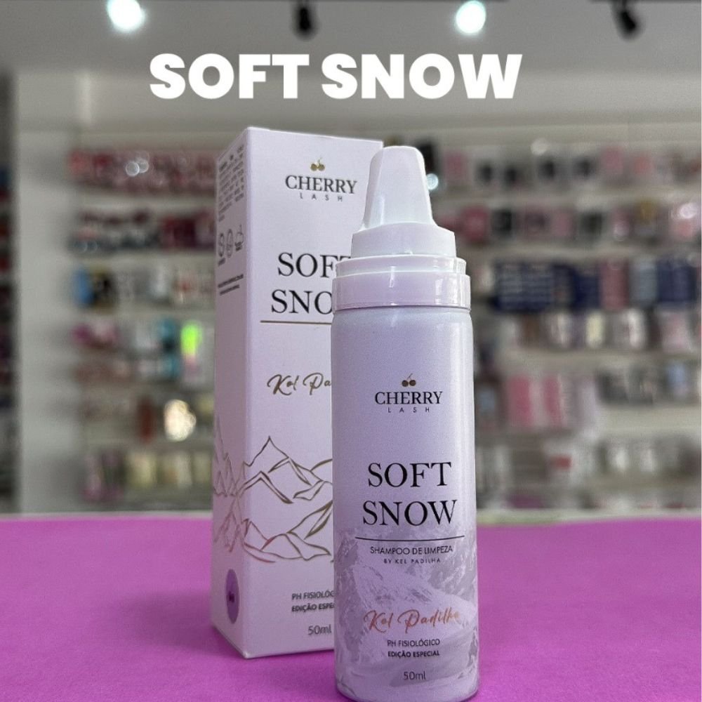9c7fdda524fdf2e4d455ab2ee5d91dfc-1.jpg Soft Snow Espuma de Limpeza 50 ml - Cherry - Imagem 1