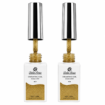 Kit  Esmalte Ponta Fina Dourado 2pcs - Bella Rosa