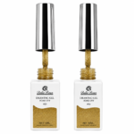 Kit  Esmalte Ponta Fina Dourado 2pcs - Bella Rosa