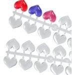 Mostruário De Esmalte Coração 5un - D&Z